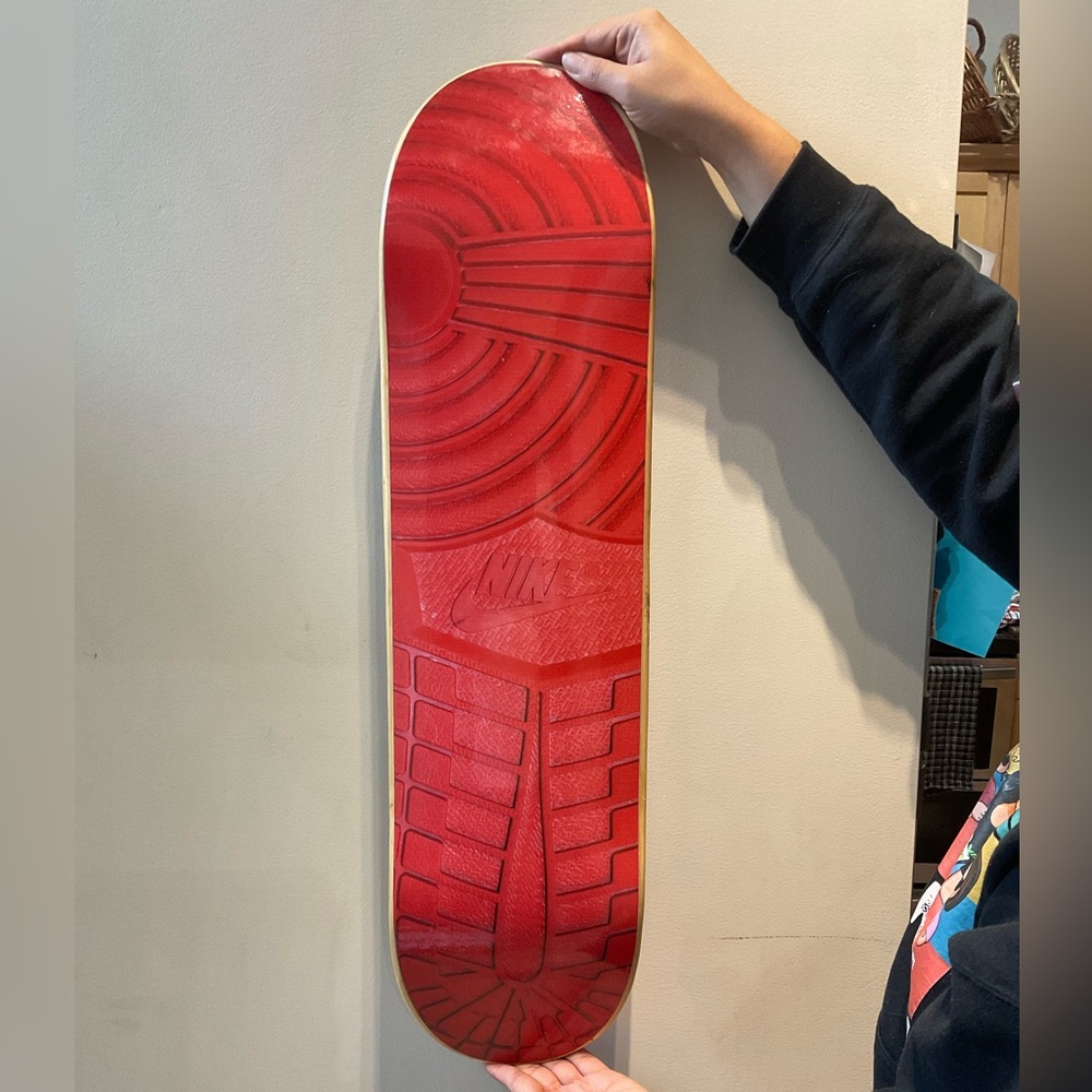 Nike Sole Skateboard Deck - Wall Art